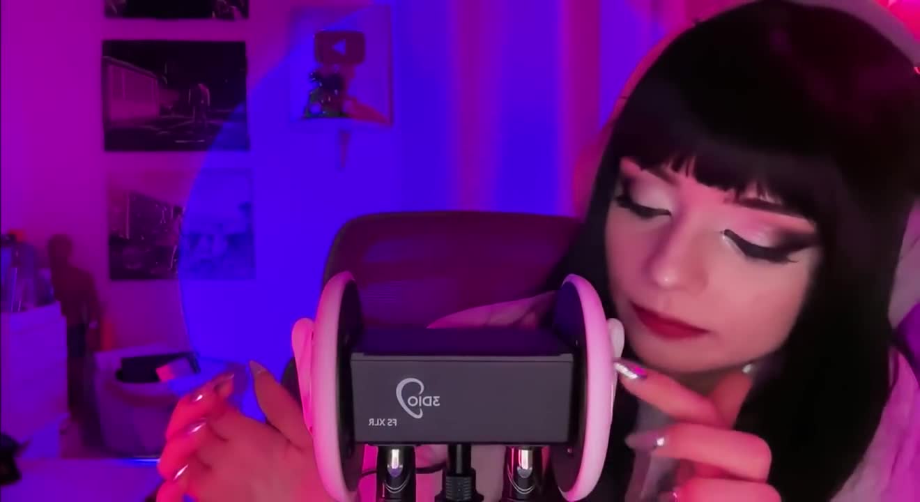 Emma’s Myspace Porn ASMR 3Dio in a Black Wig