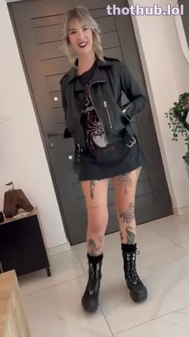 Jade Vow POV Leather Jacket Sex Tape