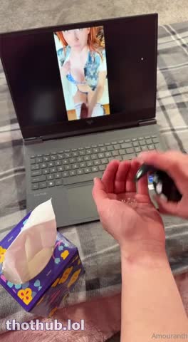 Amouranth new bg blue lingerie sextape