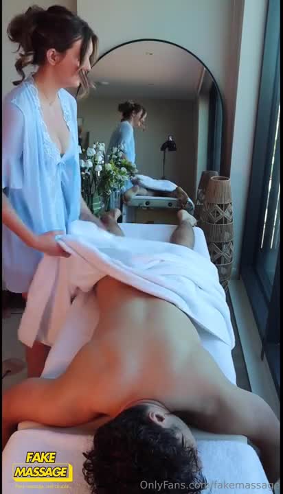 Mae Winters’ Massage Ends With A Facial