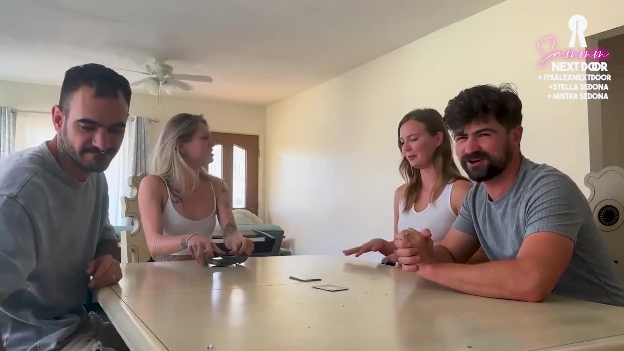 Sammm Next Door And Stella Sedona Close Friends Ends Up in Wife Swapping