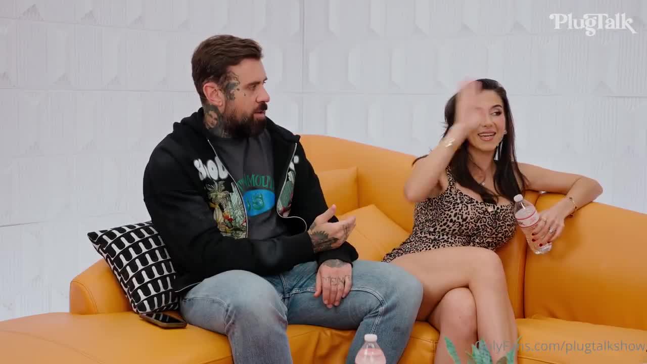 Lena The Plug And Mila Koi Innocent Face Teen Gets Shared By Naughty Couple On Plugtalk Podcast