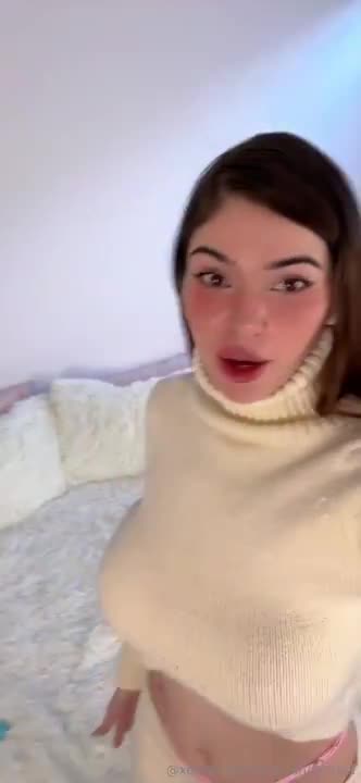 Xo Freja Strips And Masturbates Her Cunt