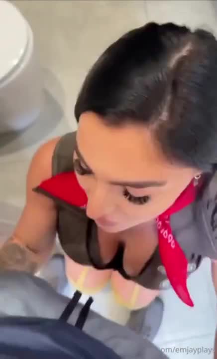 Cowgirl Emjayplays Fucking A Hard BBC