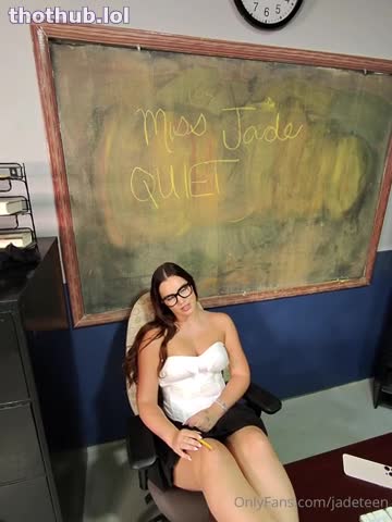 JadeTeen OnlyFans leaked JadeTeen @jadeteen My After School Lesson PPV on HDthot