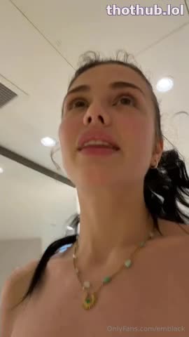 Emily Black - Dildo Fuck In The Shower