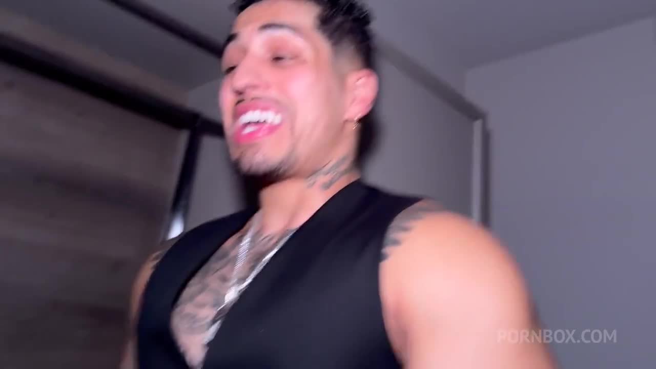 Rossavaxx Takes On Three Cocks In A DVP Gangbang