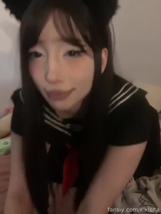 Kikisita gives a footjob then gets fucked
