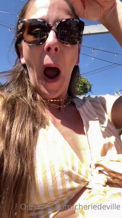 Cherie DeVille Gives A Hot Footjob