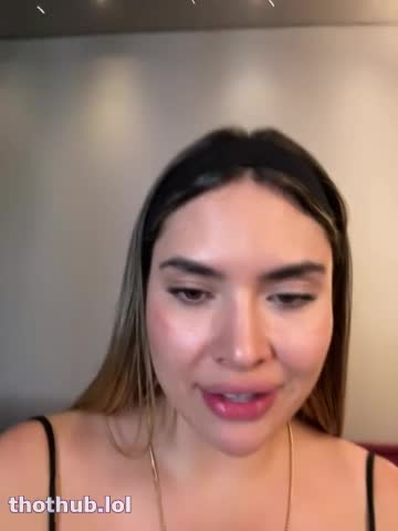 Anacarrera Black suit masturbation & fingering