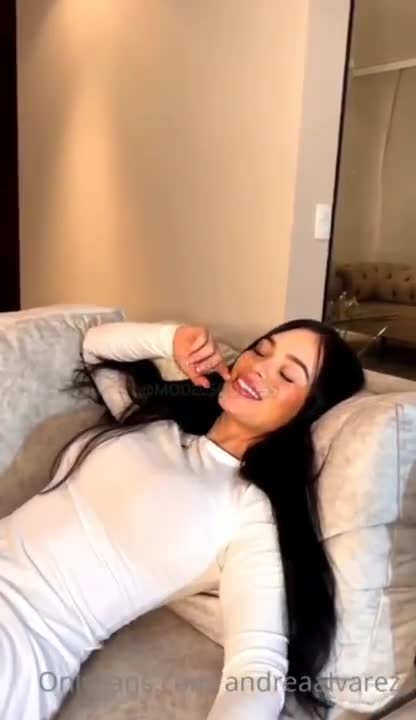 Andrea Alvarez Fucks Her Pussy With A Dildo