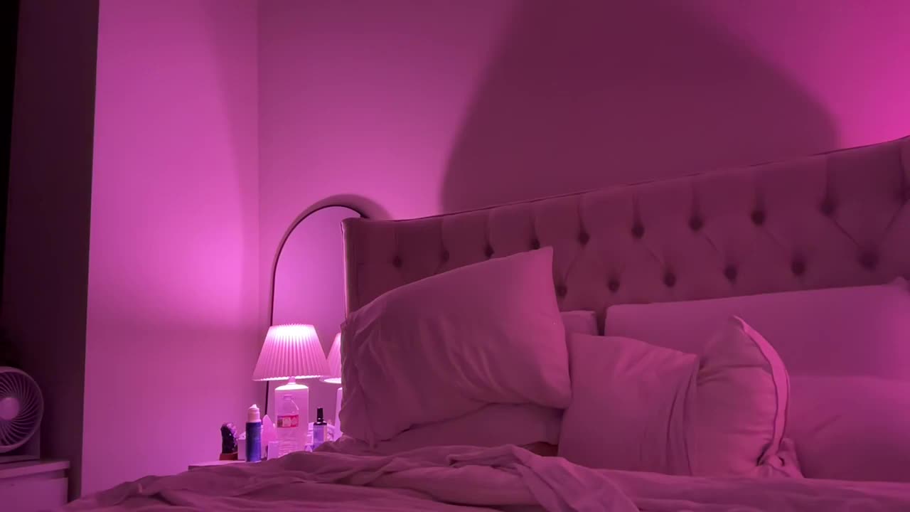 Abby Rao Bedroom Livestream Solo Video