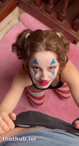 Brujita Roja Clown Sucking Dick + Facial