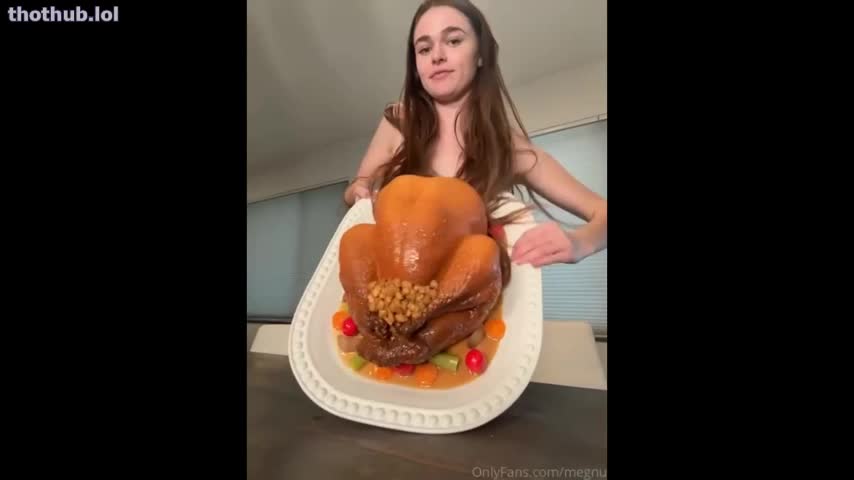 Megnutt02 Topless Turkey Feast Video Leaked