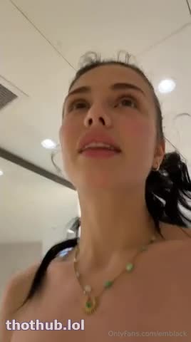 Emily Black shower dildo