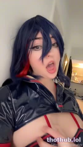 Kenalialuv - Ryuko walked in on your gooning sesh