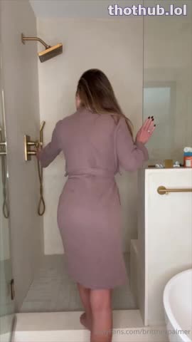 Brittney Palmer Naked in the Shower