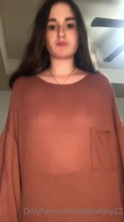 Petitebby22 Bends Over For A Dildo Fuck