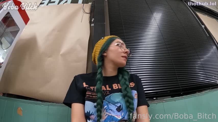 Boba Bitch laundry video