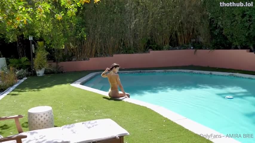Amira Brie Poolside Rendezvous Video Leaked