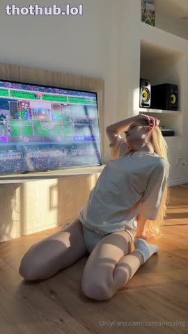 Caroline Zalog Super Bowl Striptease
