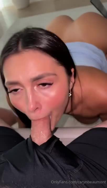 Caryn Beaumont Gets A Messy Facial After A BJ