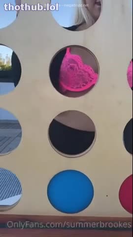 Summer Brookes Connect 4 Backshots Hookup