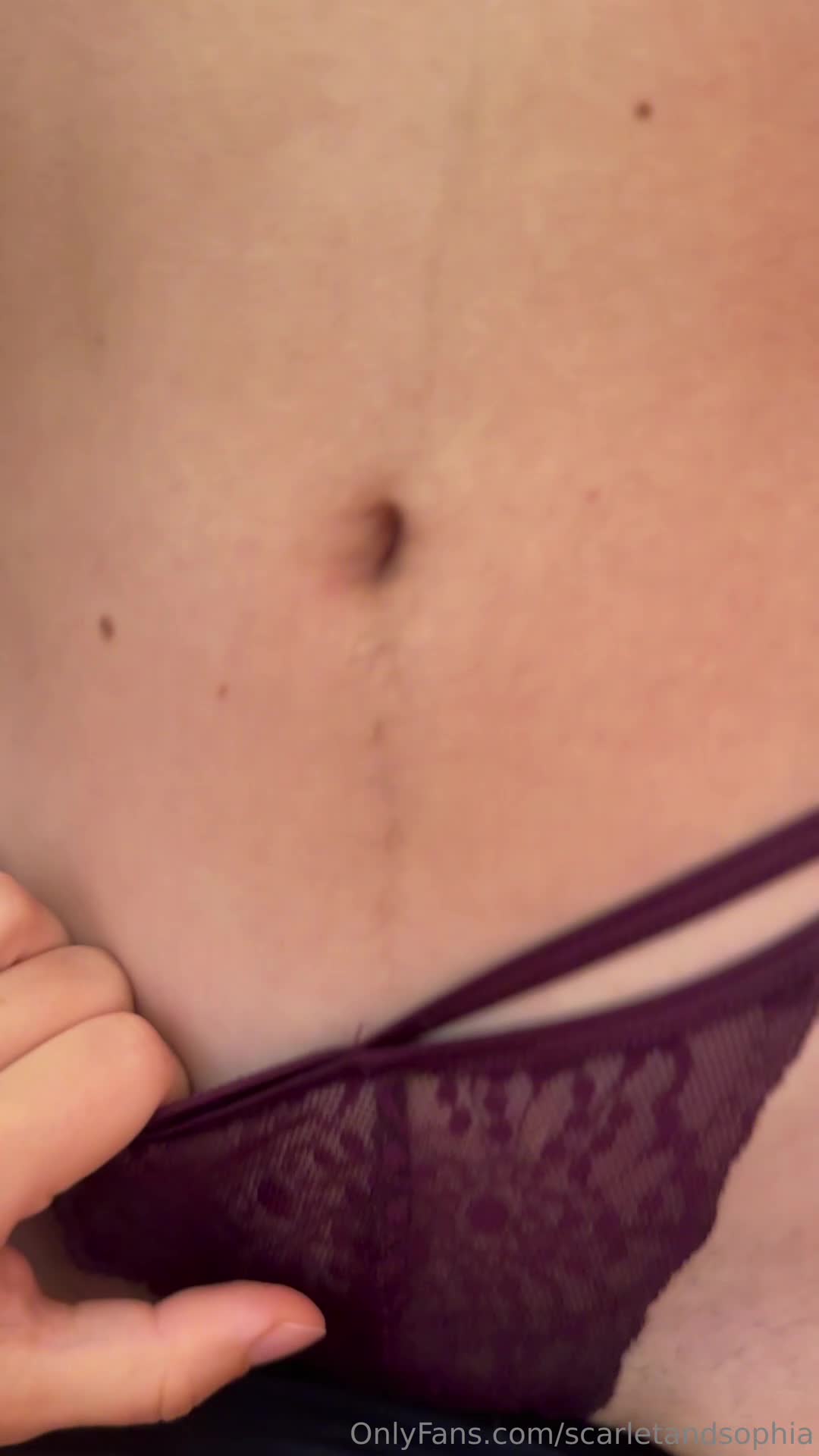 Scarletandsophia - POV of my girl playing with my pussy, fingering me and fucki..