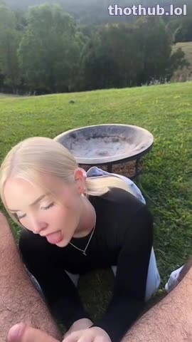 Amy Rose  Blowjob On A Grassy Hill