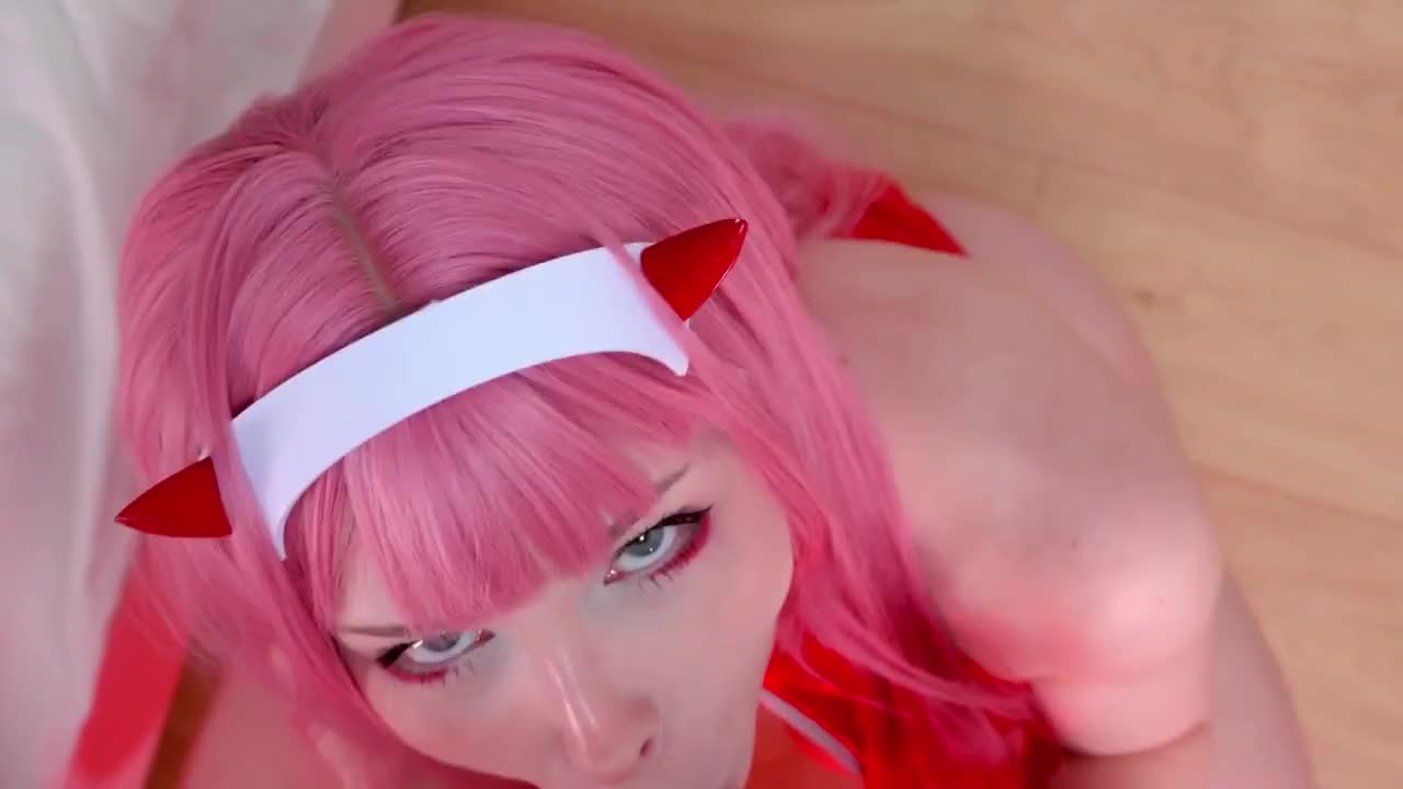 Latex Zero Two Kovicki Takes A Titty Cumshot