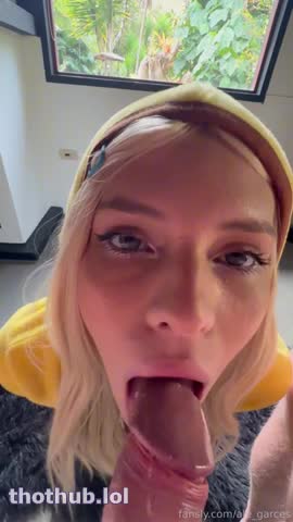 AleGarces666 Blows Rides Her Mans Cock As Pikachu