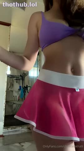 Christina Khalil OnlyFans leaked Christina Khalil - Pussy see through on HDthot