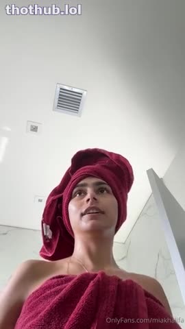 Mia Khalifa OnlyFans leaked Mia Khalifa Fresh Out Of The Shower Video Leaked on HDthot
