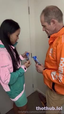 Michelle OnlyFans leaked MichelleFromChina Delivery Girl Porn Video Leaked on HDthot
