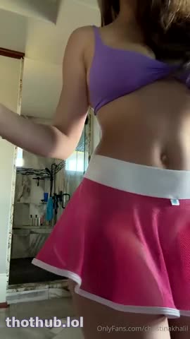 Christina Khalil clit tease