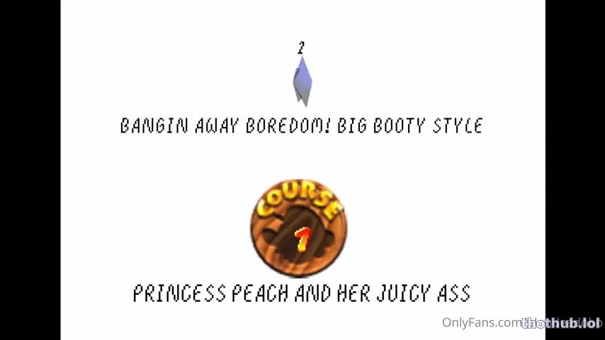 BlondeAdobo  Princess Peach Riding A Hard Cock