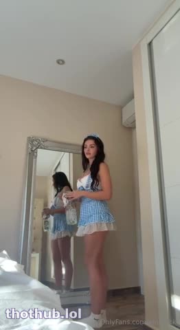 emily black maid slutty maid plays with her dildo