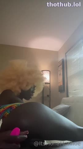 itsmonamonhoe pink dildo stuffing