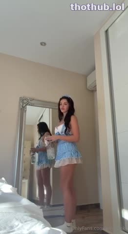 Emily Black Maid Sucking And Riding Dildo