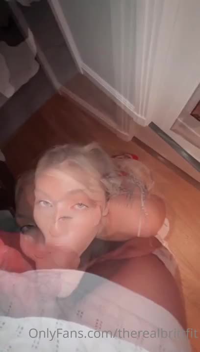 Therealbrittfit Gets A CIM After Giving Head