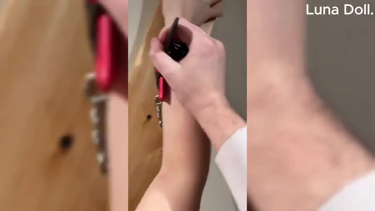 Luna Doll Humiliating Hard Fuck in Harness