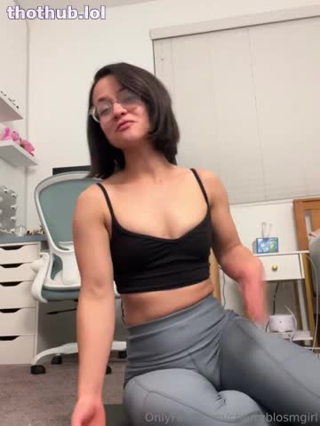cherryblomsgirl rips her pants and masturbates