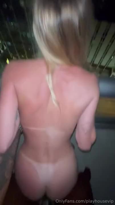 Badbarbiepriv Real Life Berbie BBC Balcony Sex