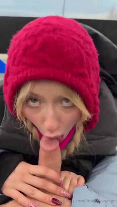 Lena Polanski NEW PPV Sucking The Cum Out In The Cable Car