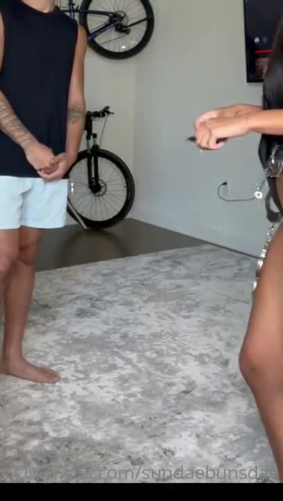 Mia Falls Gets Cuffed And Banged Doggy Style