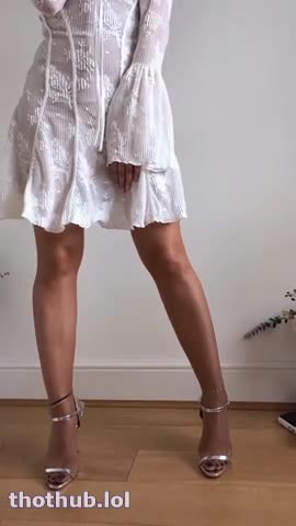 Sonipanda showing off her sexy legs in sheer tights