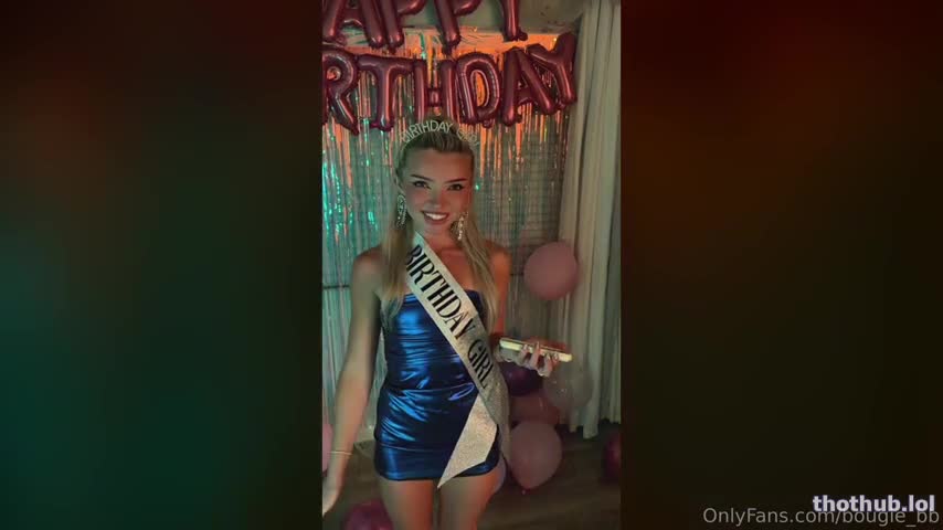 Bougie_BB - Full Birthday Video! My Birthday Wish Came True, I'm Double Stuffed!