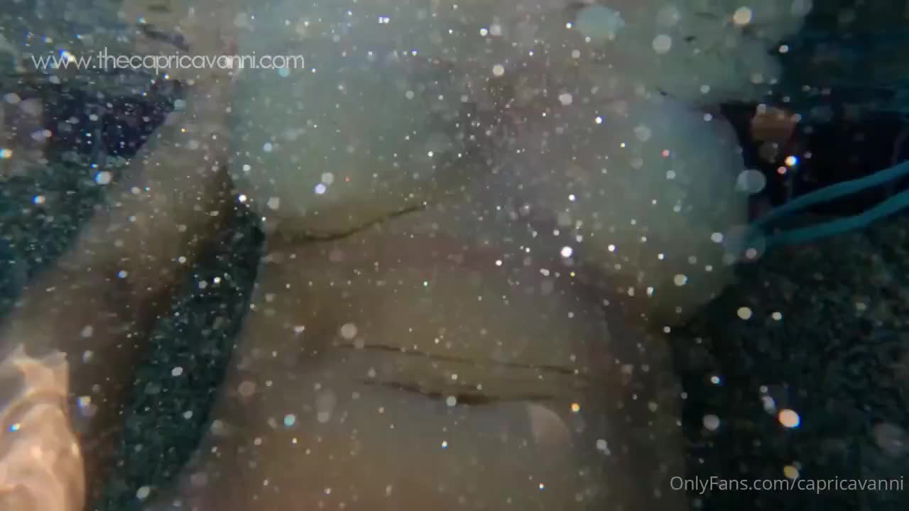 Capri Cavanni Wet Body Under Water Pussy Play NEW PPV