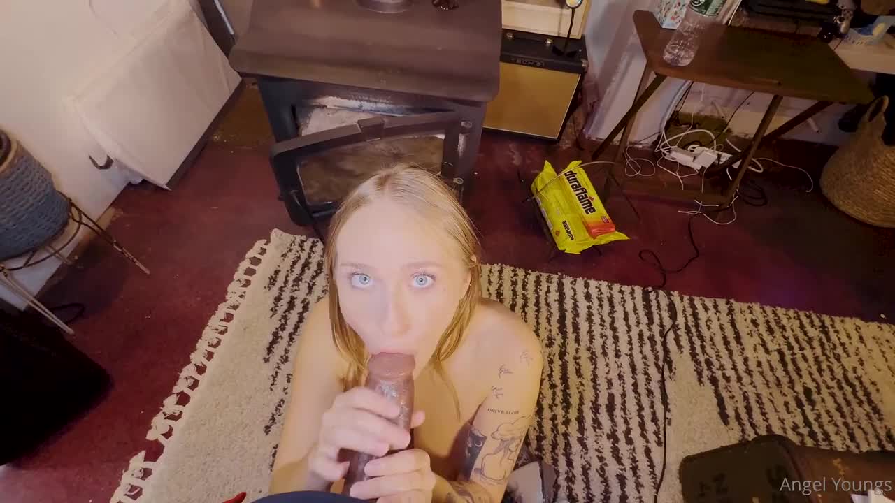 Angel Youngs NEW BG Gets Her Ass Eaten Before Creampied By BBC