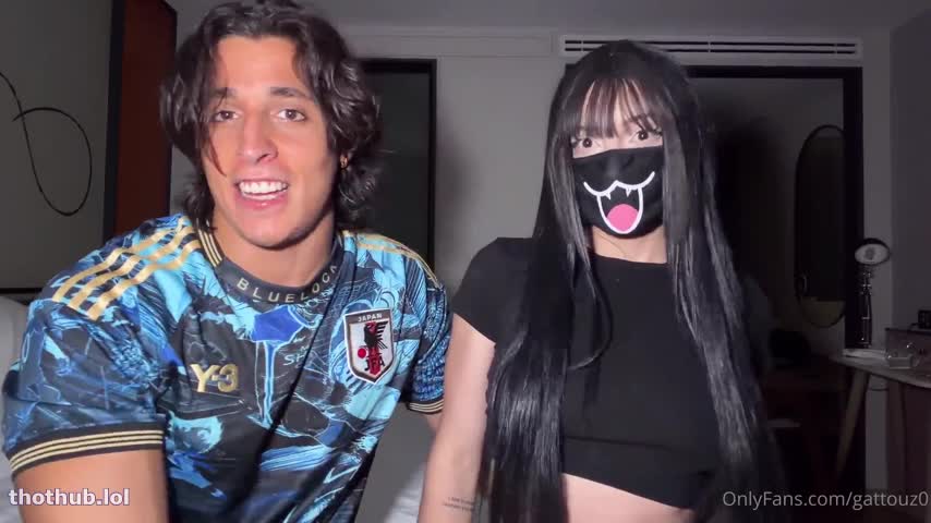 gattouz0 OnlyFans leaked Gattouz0 Sextape With Naughty_Kitten Video Leaked on HDthot